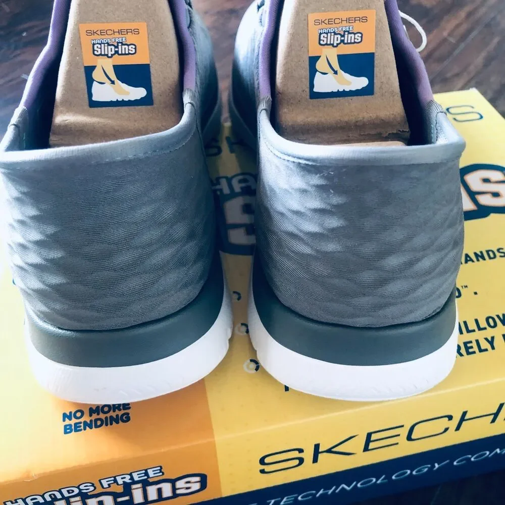 Skechers Hands Free Slip Ins Air-Cooled Memory Foam New in Box Size 10